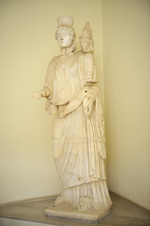 Isis-Tyche, Severian period, late 2nd / early 3rd century AD (marble)