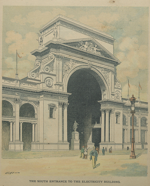 Inter-Ocean Illustrated Supplement - The South Entrance To The Electricity Building