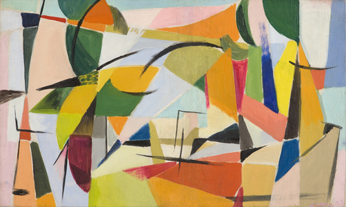 Resolution (Scomposizione), 1947 (oil on canvas)