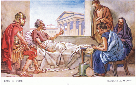 Paul in Rome (litho)
