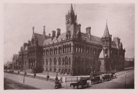 Manchester: Assize Court's (b/w photo)