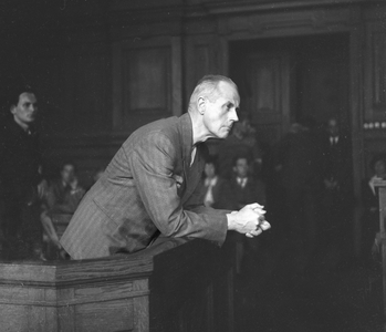 Oslo June 1945. Sverre Parelius Riisnæs, born in Vik, Norwegian lawyer and politician …, 1945 (photo)