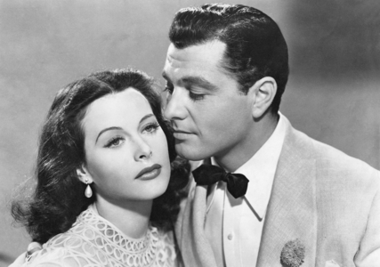 Hedy Lamarr and Tony Martin in 'Ziegfeld Girl', 1941 (b/w photo)