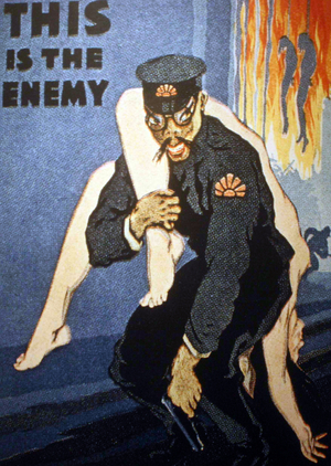 'This is the Enemy'. US Army anti-Japanese propaganda poster, World War II, 1942 (poster)