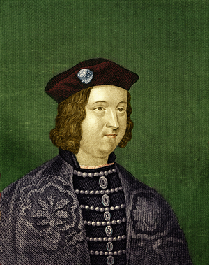 Portrait of King Edward IV of england, 1901 (print)