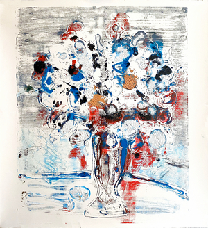 Fleur De Sel No. 11 Silly Walks, 2021 (oil on paper)
