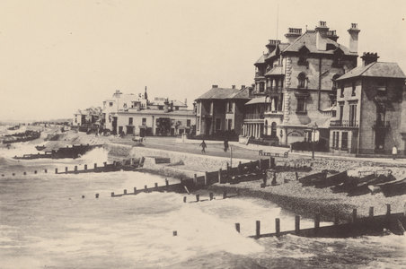 Bognor: The Parade, West (b/w photo)