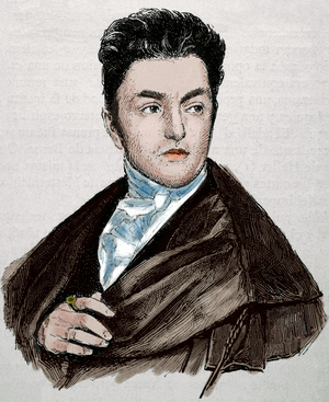 Maximilian Emanuel von Lerchenfeld (1778-1843). Germany. Engraving. Colored.