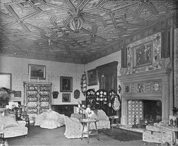 The Boudoir--Date about 1590 (b/w photo)
