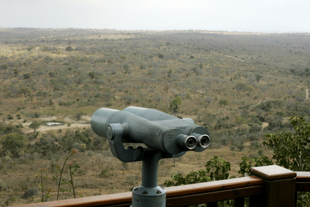 Binoculars, Ulusaba Private Game Lodge, Kruger National Park, South Africa, Africa (photo)