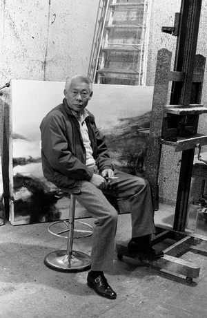 Zao Wou Ki - French painter born Cheneese (1920 2013) - Paris 1983