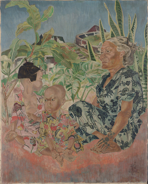 A Okinawa, 1938 (oil on canvas)