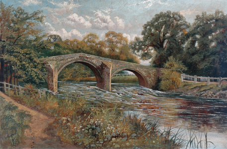 View of Ilkley, 1893 (oil on canvas)