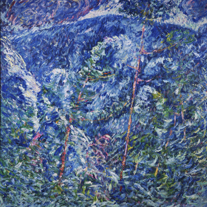 Winter Chaos, Blizzard, 1909 (oil on canvas)