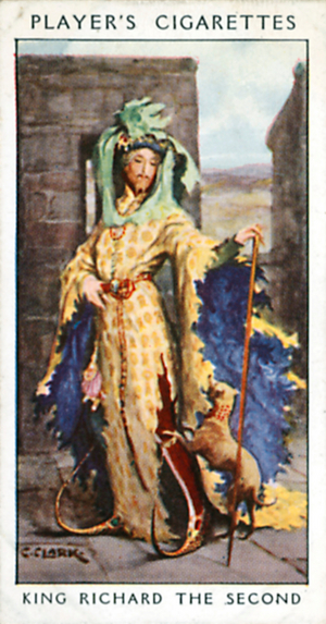 King Richard the Second (colour litho)