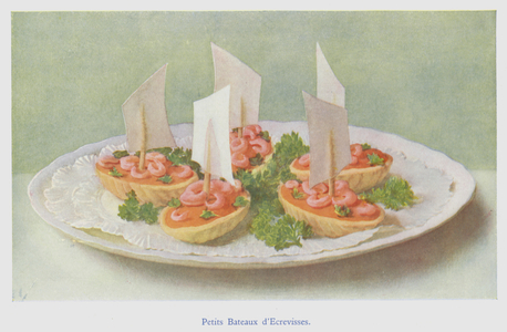 Petits Bateaux d'Ecrevisses (colour litho)