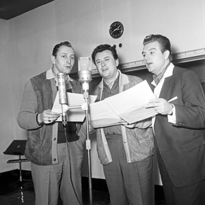 German singing group Roland Trio, Germany 1950s