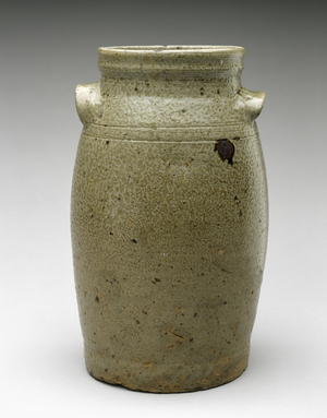 Jar, 1846-1865 (alkaline-glazed stoneware)