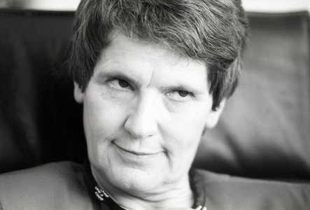 President of the Bundestag Rita Süssmuth (Germany CDU) in Bonn..., 1990 (photo)