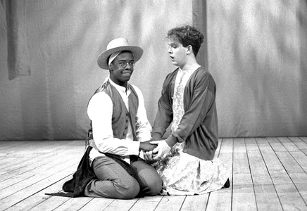 Adrian Lester and Simon Coates in As You Like It