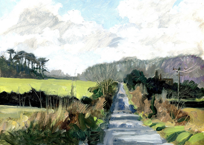 Ripple Lane, 2007 (oil on board)