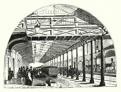 The Railway Station (engraving)