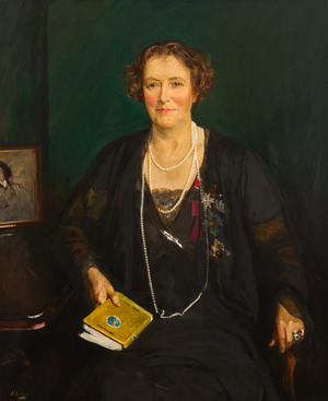 Lady Simon, 1935 (oil on canvas)