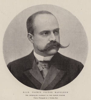 HIH Prince Victor Napoleon (b/w photo)