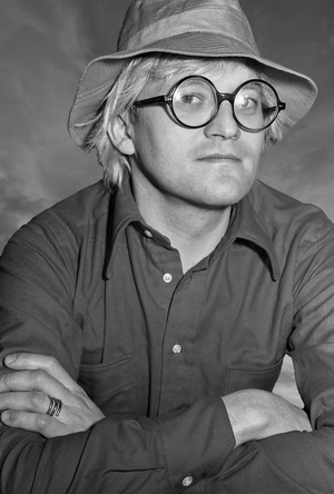 David Hockney in Paris in 1973