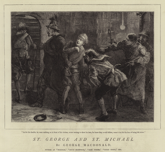 St George and St Michael (engraving)
