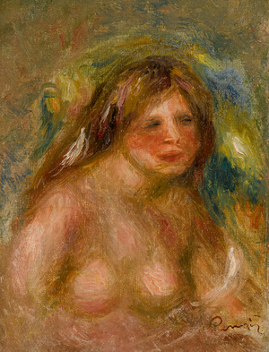 Sketch of a woman, 1915 (oil on canvas)