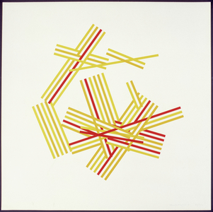 Chance and Order II, 1971 (screen print)