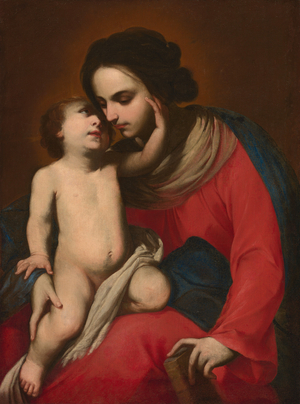 Madonna and Child, 1635-1640 (oil on canvas)