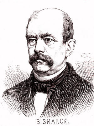 Otto Von Bismarck, 1867 (engraving)