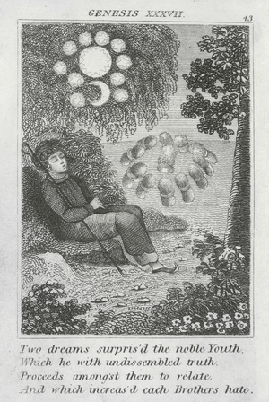Joseph sold to the Ishmeelites, Before Christ 1729 Years, Genesis XXXVII (engraving)