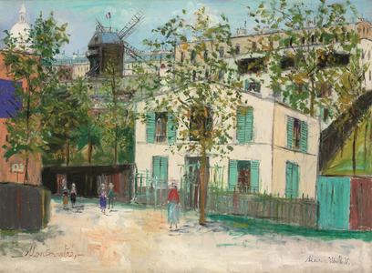 Montmartre maquis, c.1935 (oil on canvas)