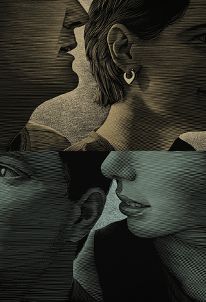 Speaking in Tongues, 2001 (scratchboard, colourized digitally)