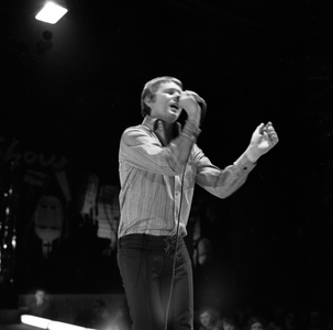 The show of the British pop star Graham Bonney 1966 DEU, Germany, Dortmund …, 1966 (photo)