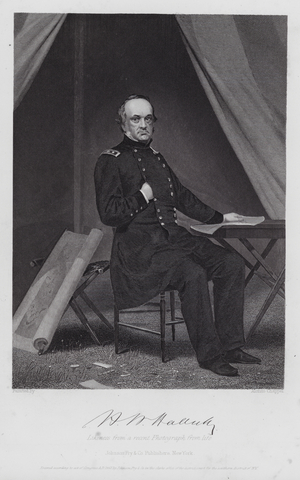 Henry Wager Halleck (engraving)