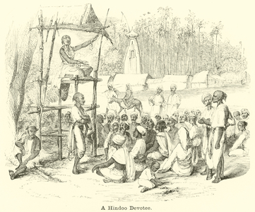 A Hindoo Devotee (engraving)