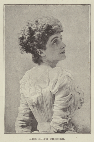 Miss Edith Chester (b/w photo)