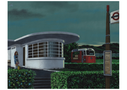 Seaside Affair, 2007 (acrylic on canvas board)