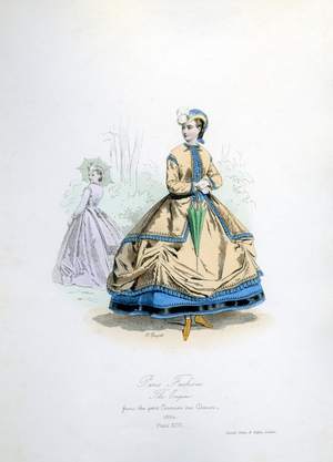 Paris Fashions at the time of the Second Empire