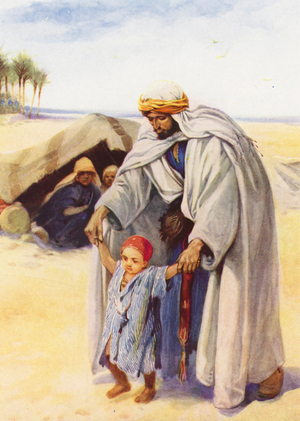 God's Gift of a Baby Boy (colour litho)