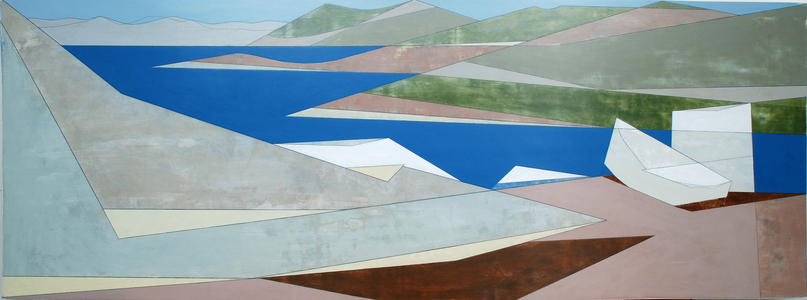 Sounion 7, 2011 (acrylic on plywood)