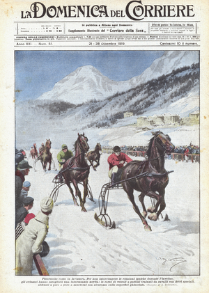Picturesque Swiss races (colour litho)
