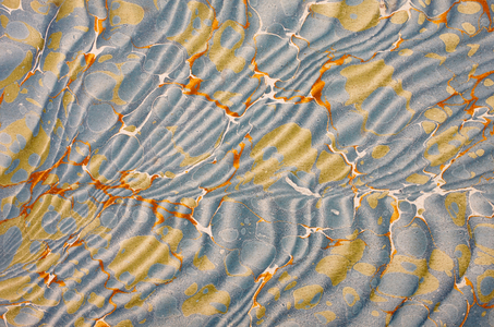 Decorative endpaper from a nineteenth century book