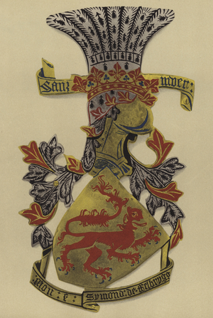 Sir Simon Felbrigge, 1397-1442 (chromolitho)
