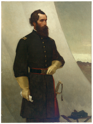 Captain Edward F. Jones, 1863 (oil on canvas)