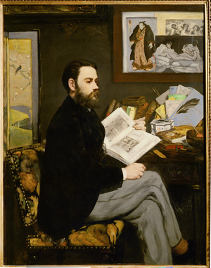 Emile Zola (oil on canvas)